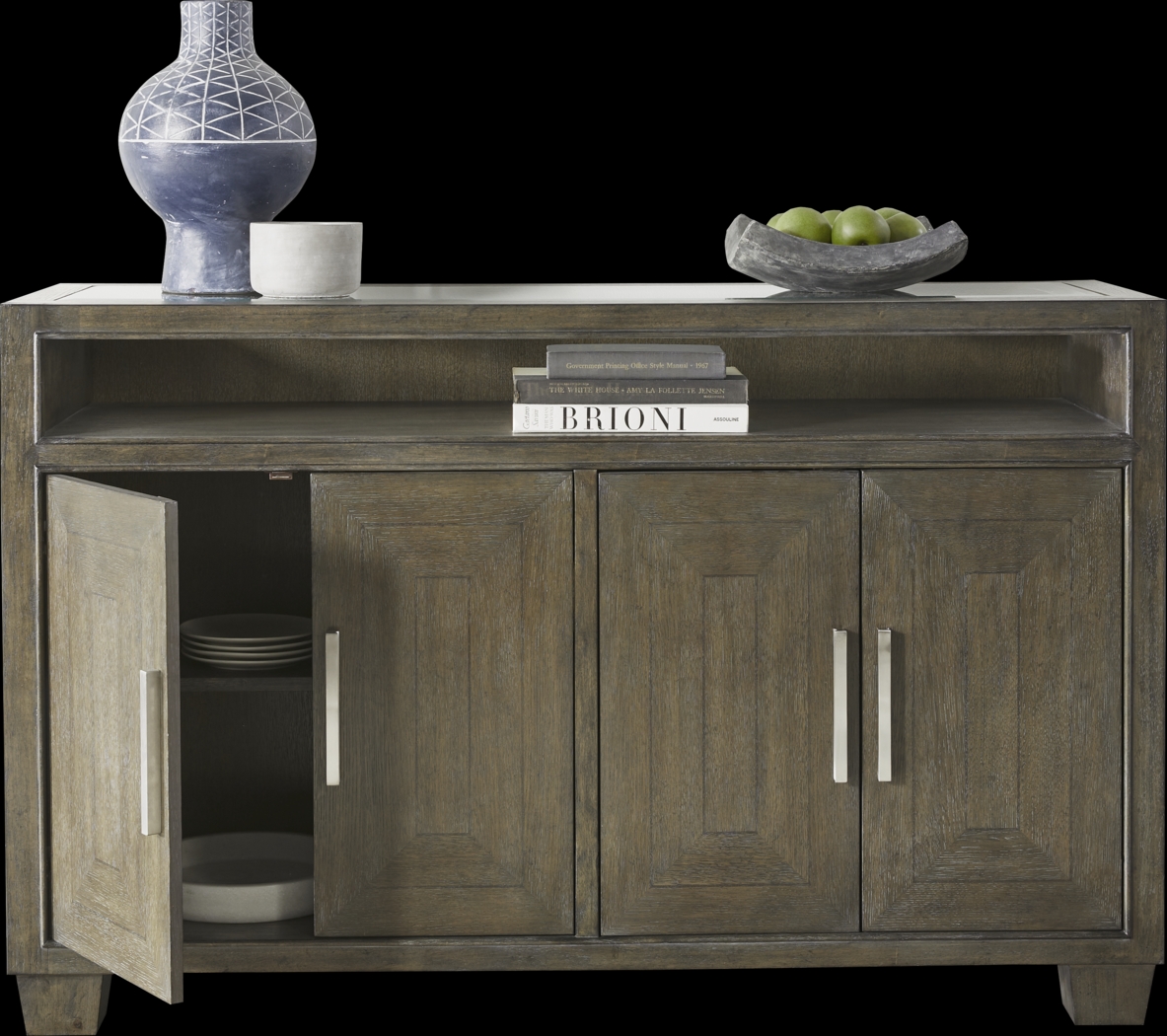 Taylor Trace Brown Credenza - Thumbnail - Image 2