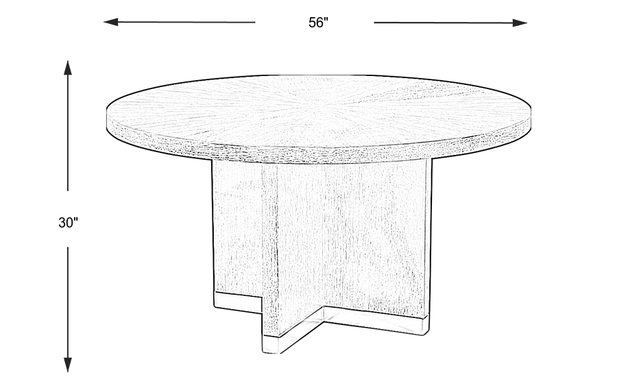 Dimension Image. Please refer to the Dimension Tab on this page for dimension details.