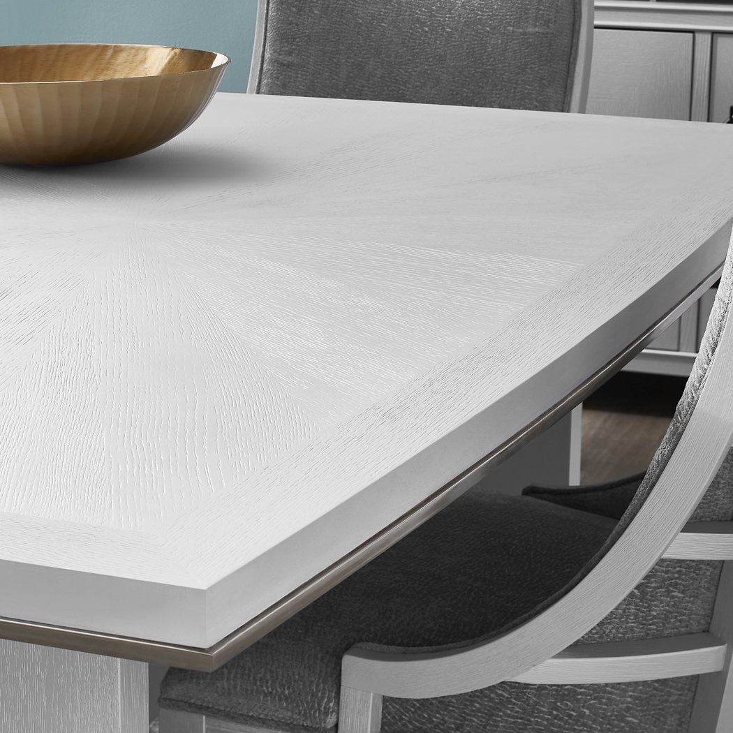 Taylor Trace White 5 Pc Rectangle Dining Room - Thumbnail - Image 3