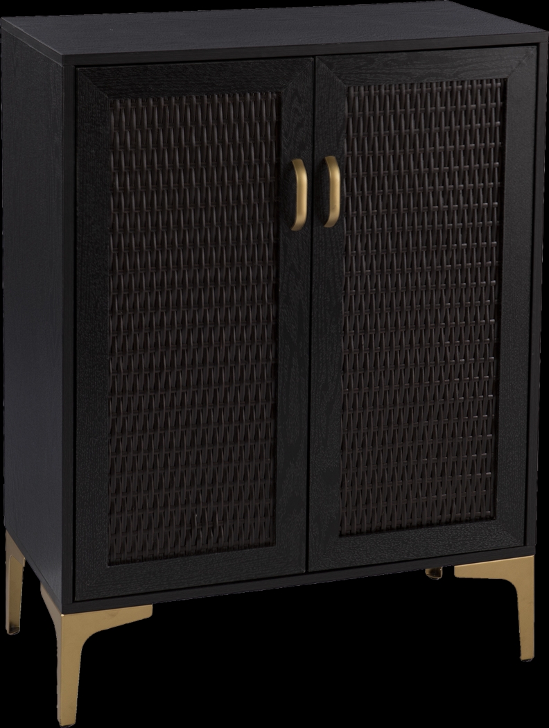 Tazwell Black Bar Cabinet - Thumbnail - Image 2