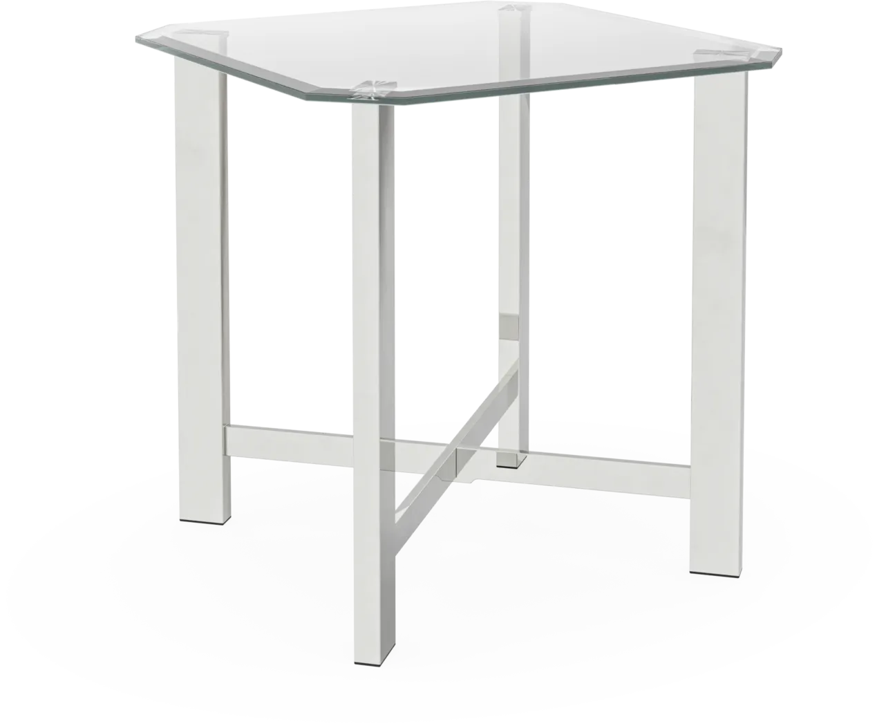Teagan Silver End Table - Thumbnail - Image 1