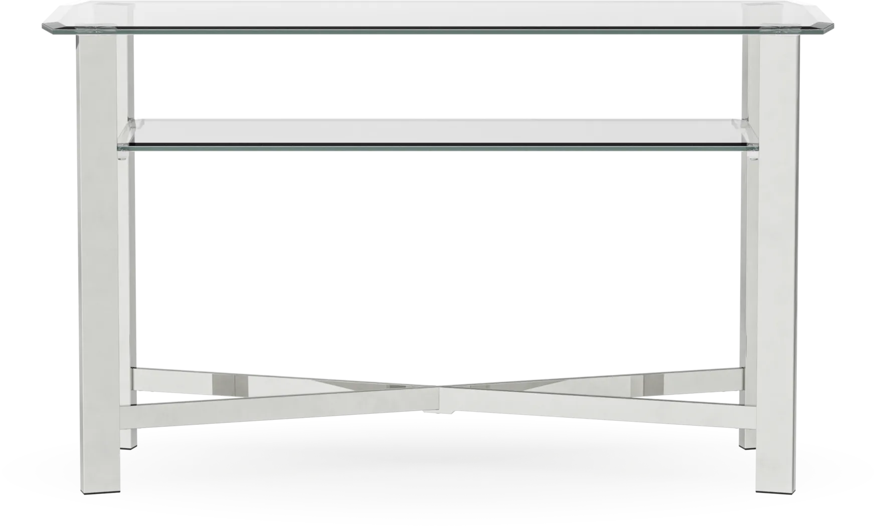 Teagan Silver Sofa Table - Thumbnail - Image 2