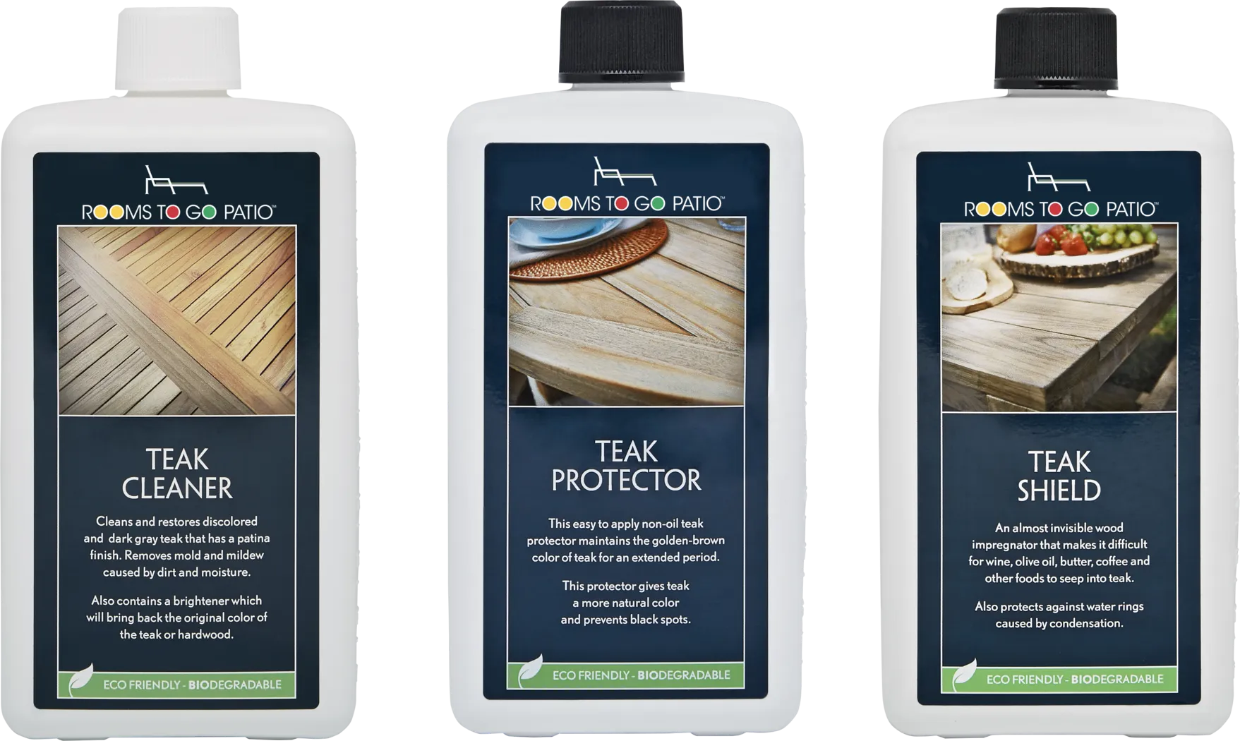 Teak Furniture 3 Pc Care Kit - Thumbnail - Image 1