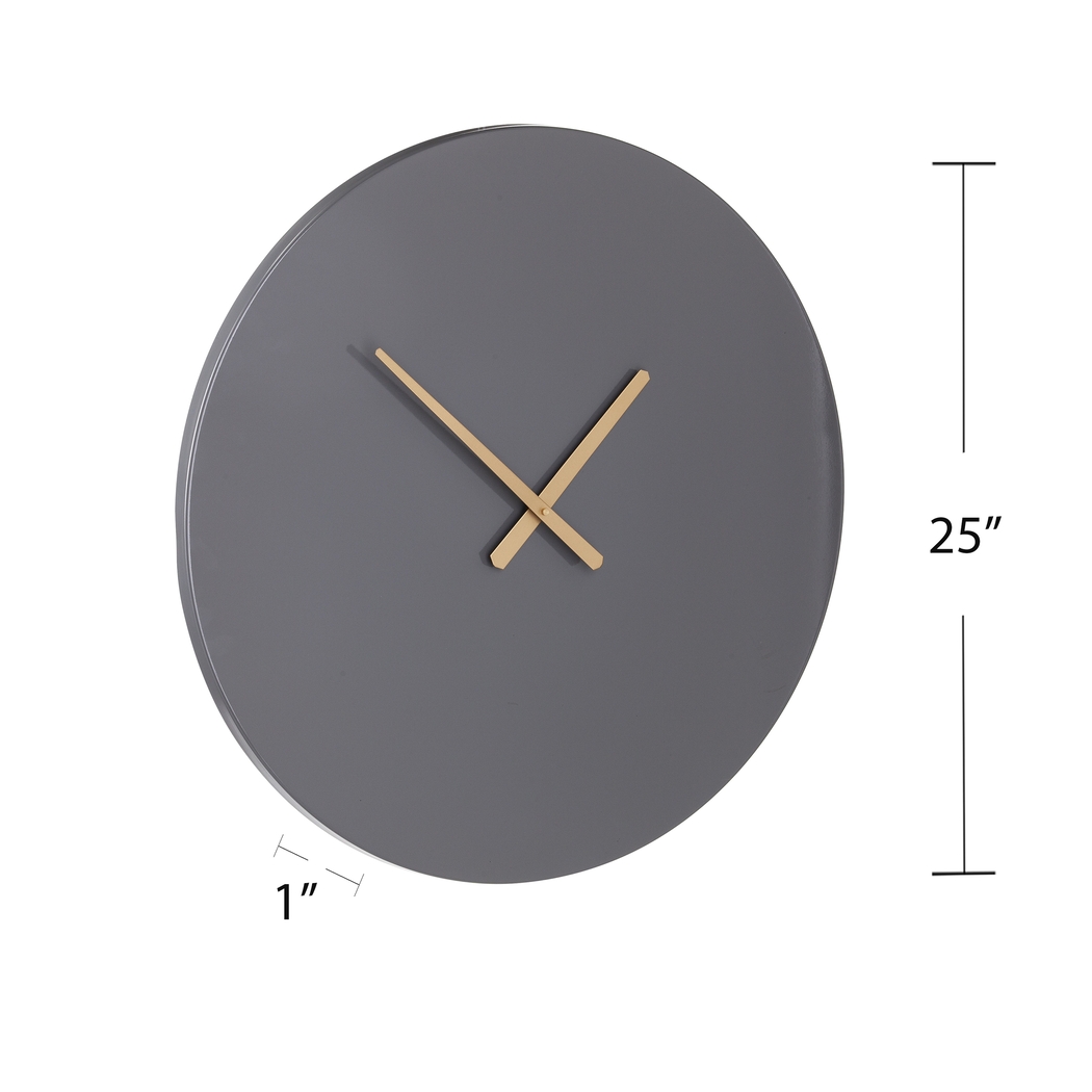 Tealmont Gray Wall Clock - Thumbnail - Image 8