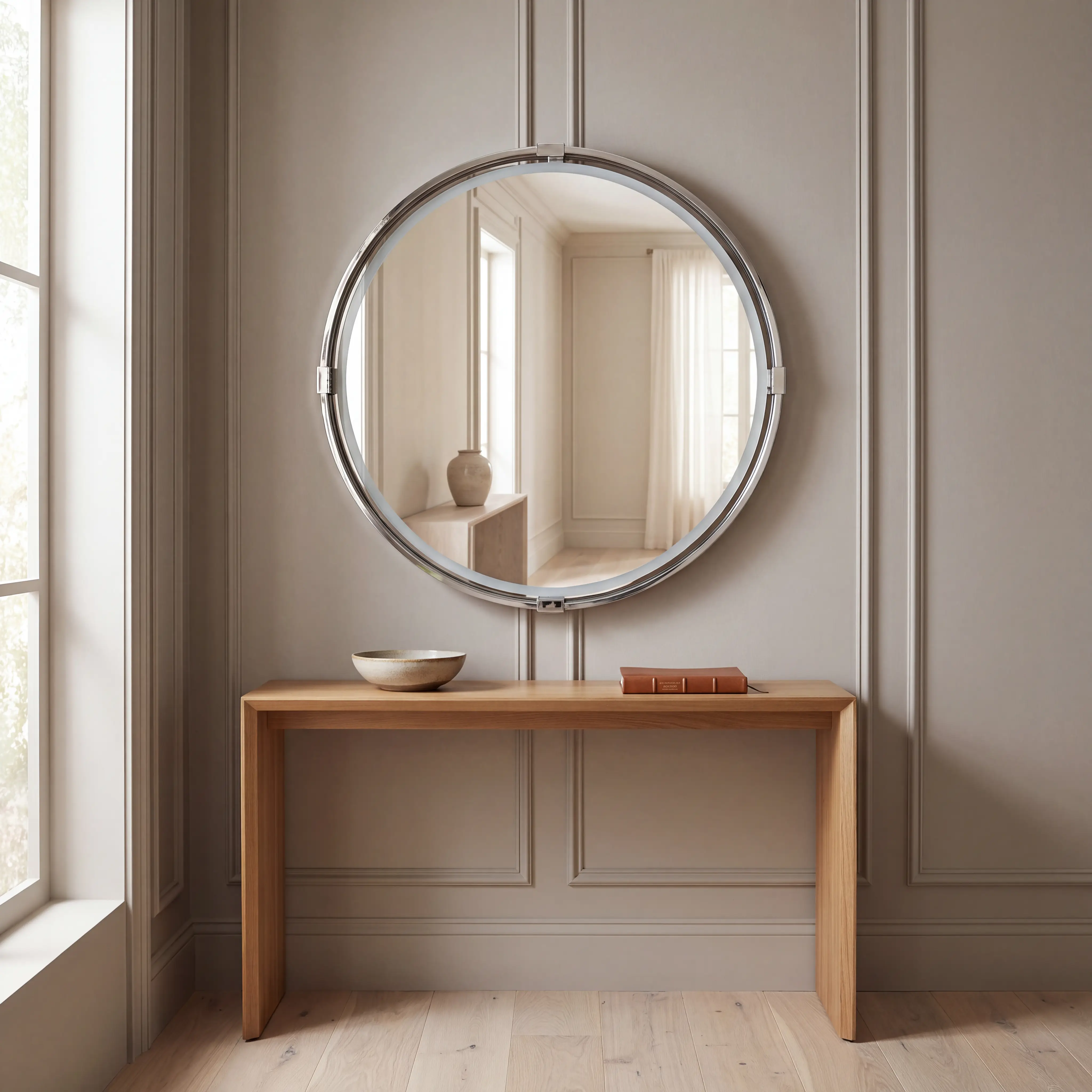 Teanna Silver Mirror - Thumbnail - Image 4