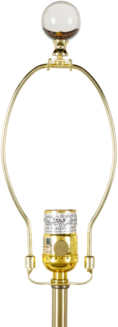 Tearose Trail Gold Lamp - Thumbnail - Image 4