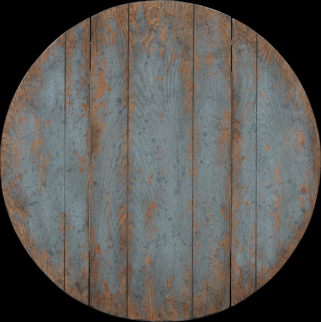 Teawick Blue Accent Table - Thumbnail - Image 6