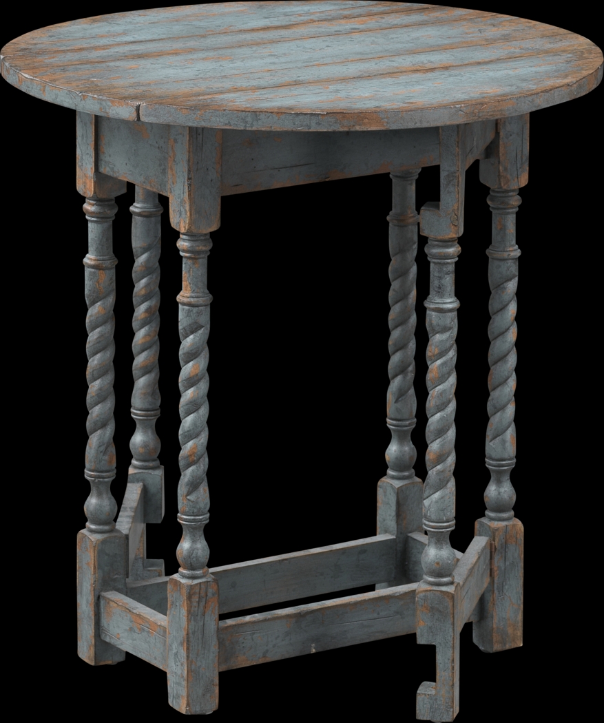 Teawick Blue Accent Table - Thumbnail - Image 1