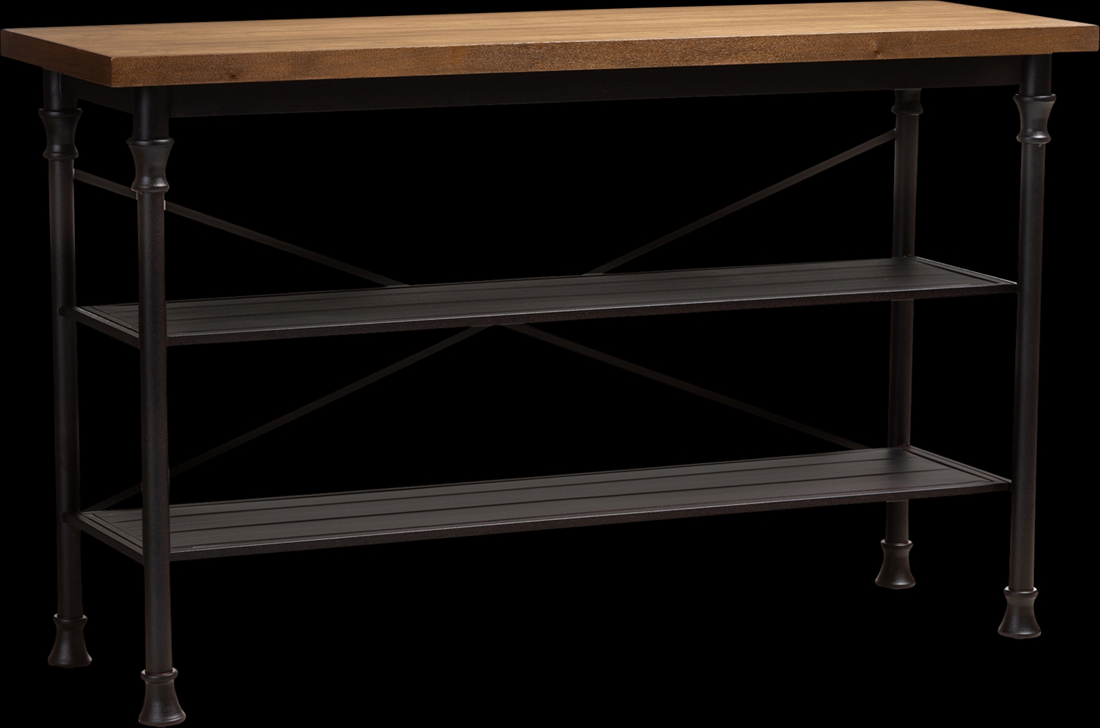 Tebon Brown Bar Cart - Thumbnail - Image 1