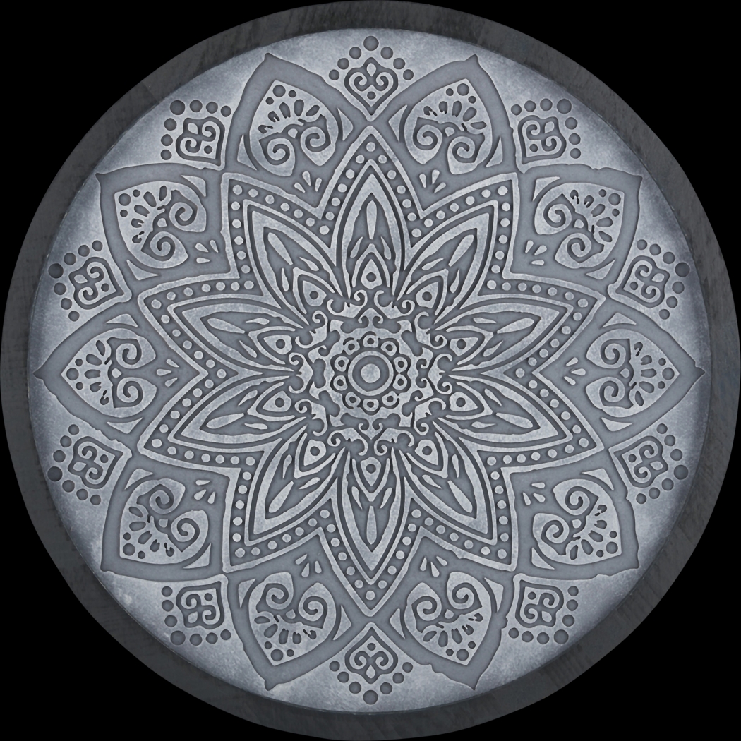 Tecalote Gray Wall Panel Artwork - Thumbnail - Image 1