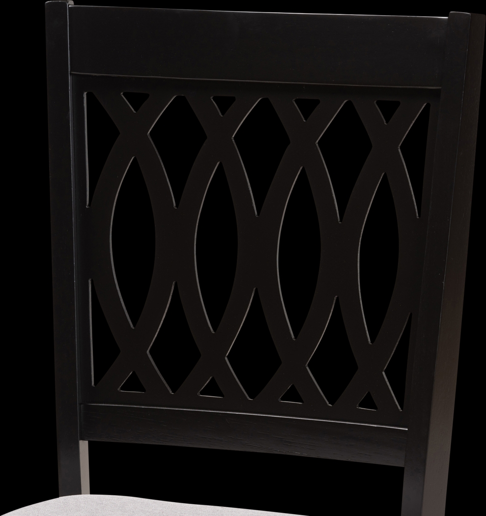 Teconnett Gray Dining Chair, Set of 2 - Thumbnail - Image 5