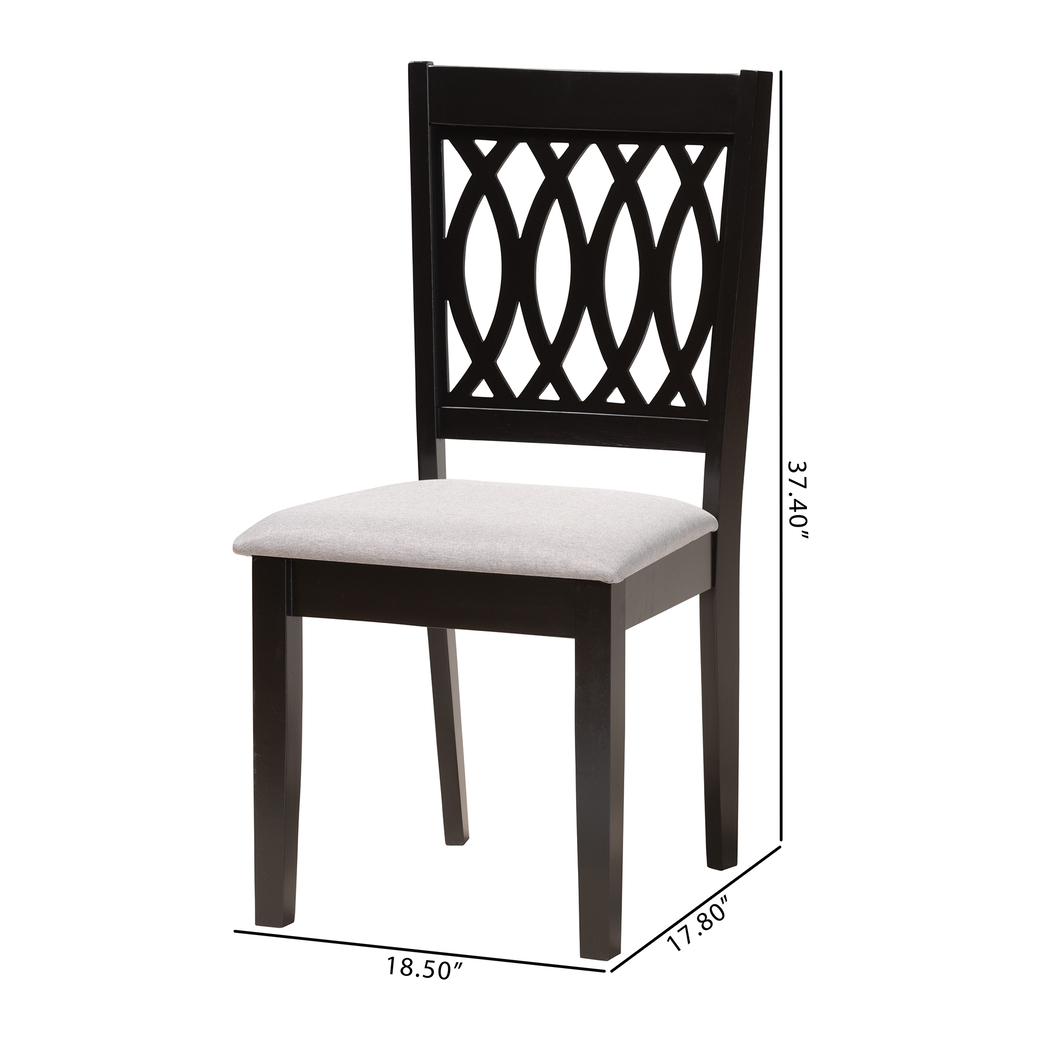 Teconnett Gray Dining Chair, Set of 2 - Thumbnail - Image 9