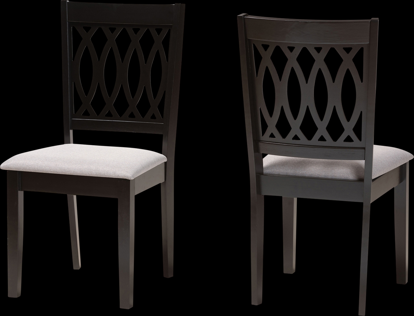 Teconnett Gray Dining Chair, Set of 2 - Thumbnail - Image 1