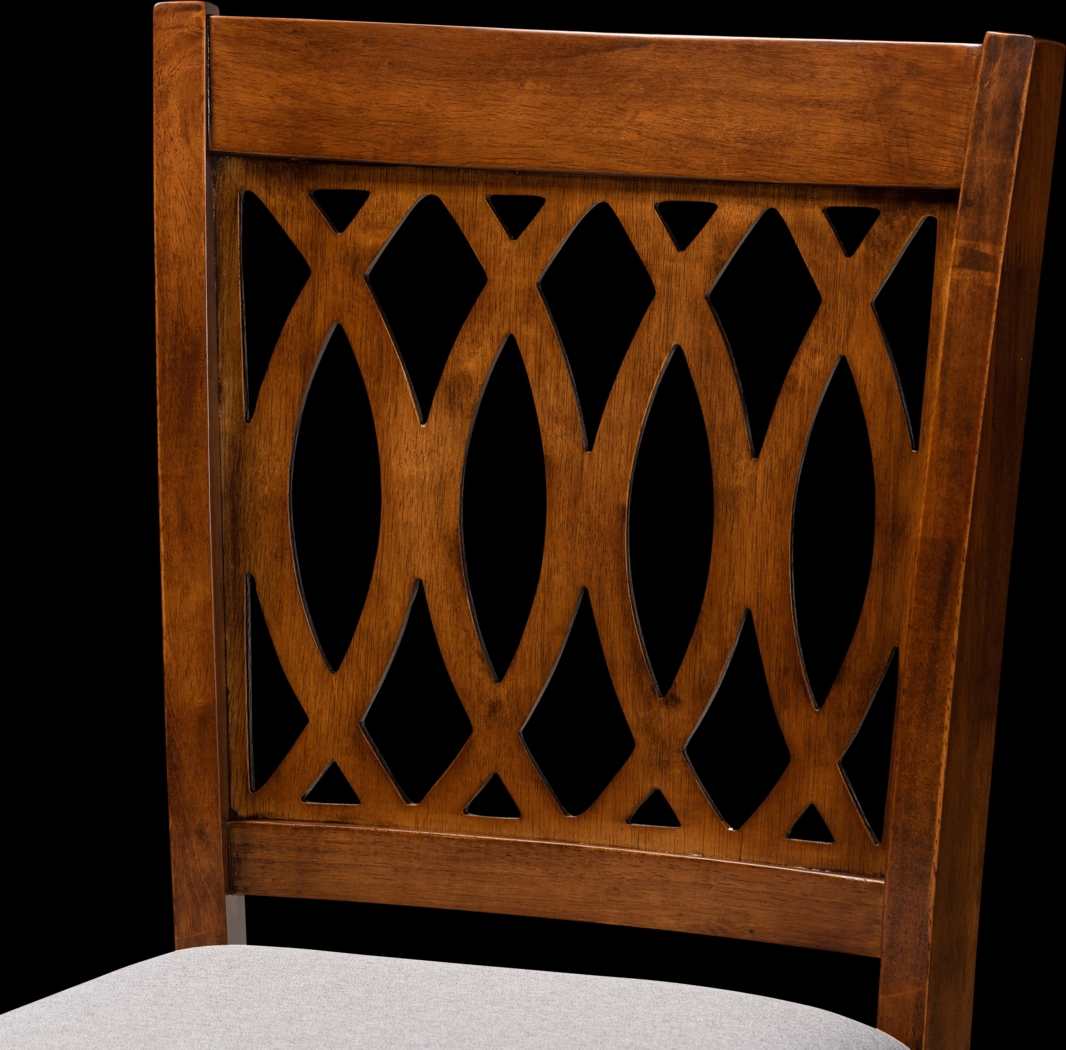 Teconnett Walnut Brown Counter Stool, Set of 2 - Thumbnail - Image 5