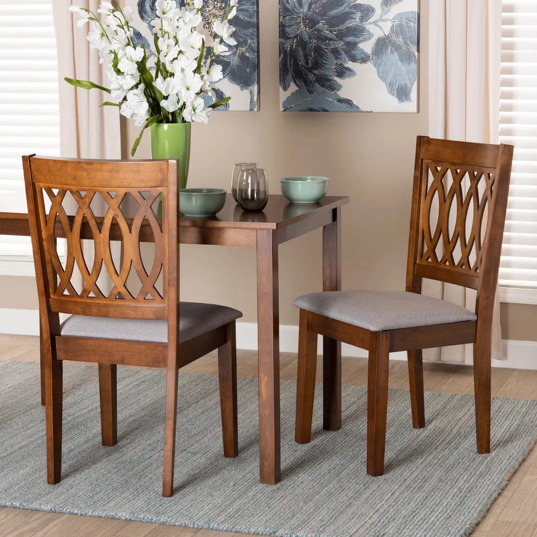 Teconnett Walnut Brown Dining Chair, Set of 2 - Thumbnail - Image 2