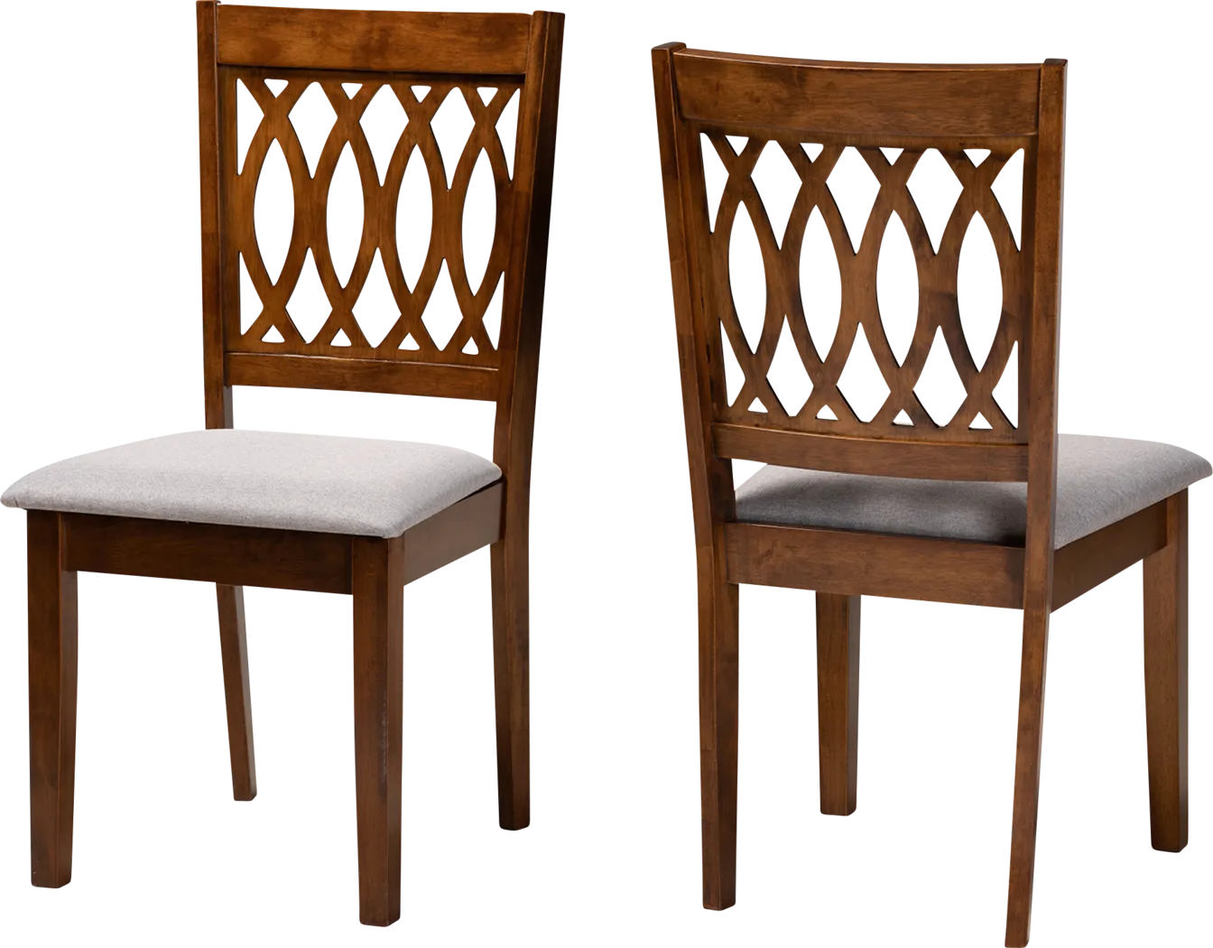 Teconnett Walnut Brown Dining Chair, Set of 2 - Thumbnail - Image 1