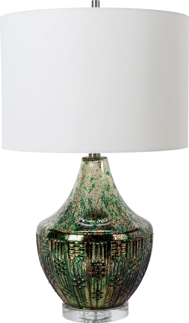 Tedrich Street Green Lamp - Thumbnail - Image 1