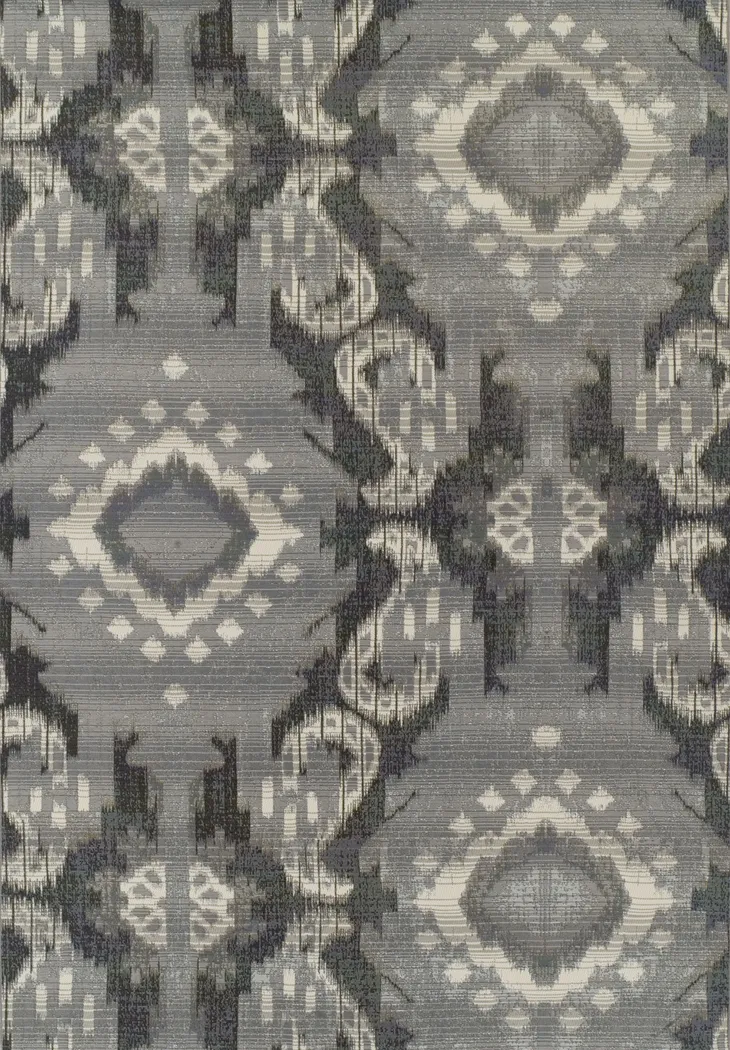 Teilo Gray 8'2 x 10' Indoor/Outdoor Rug - Thumbnail - Image 1