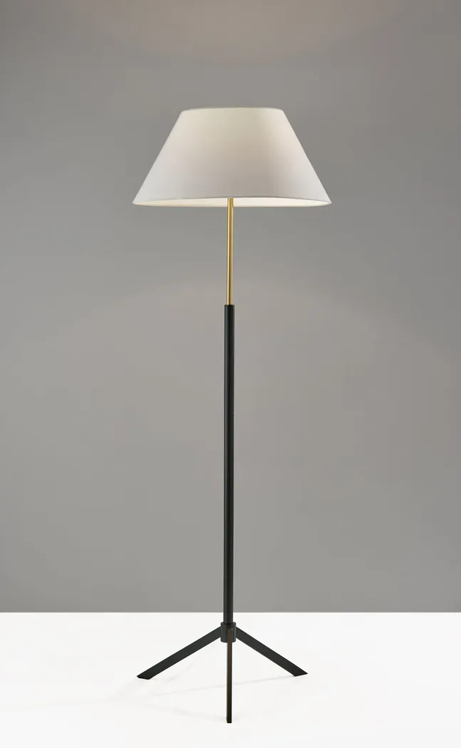 Tekoa Black Floor Lamp - Thumbnail - Image 2
