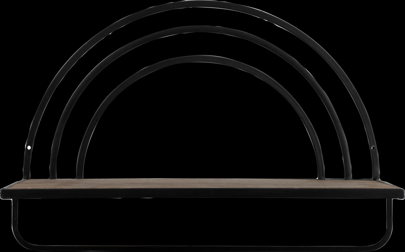 Telatha Brown Wall Shelf, Set of 2 - Thumbnail - Image 2