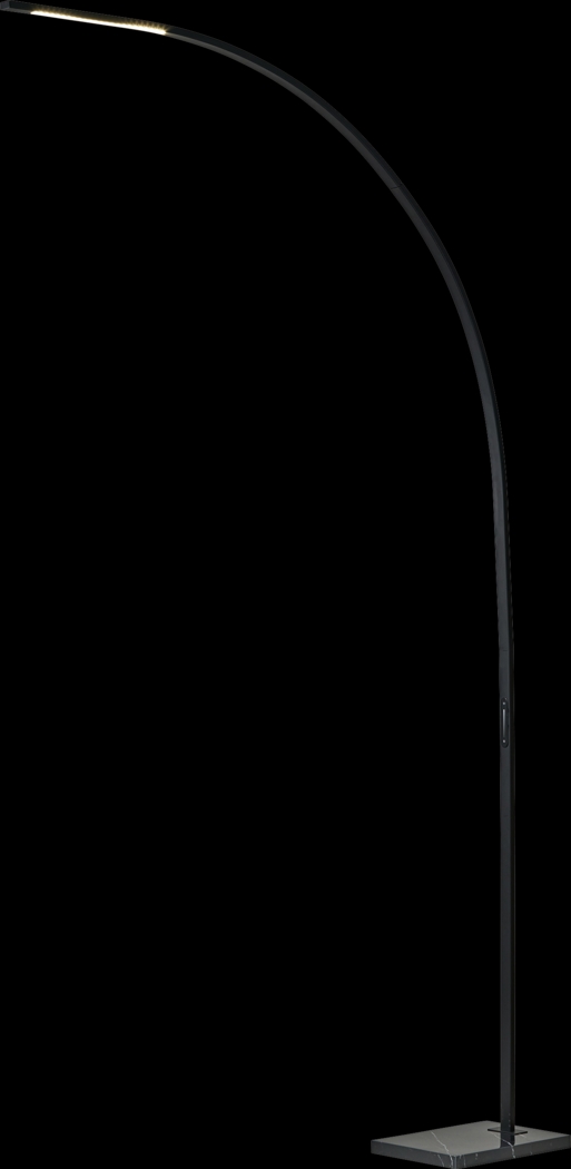Telecom Bend Black Floor Lamp - Thumbnail - Image 1