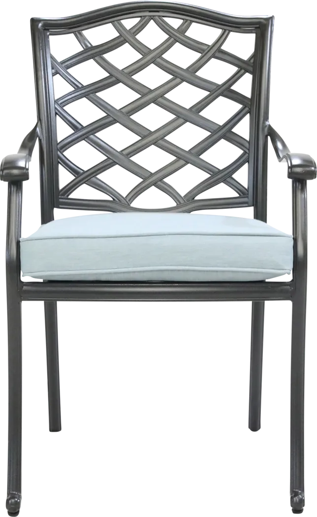 Telese Espresso 5 Pc Outdoor Round Dining Set - Thumbnail - Image 2