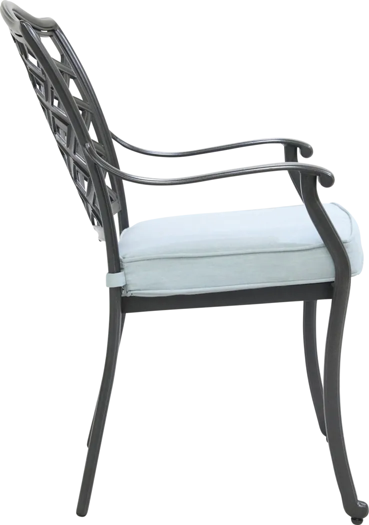 Telese Espresso 5 Pc Outdoor Round Dining Set - Thumbnail - Image 4