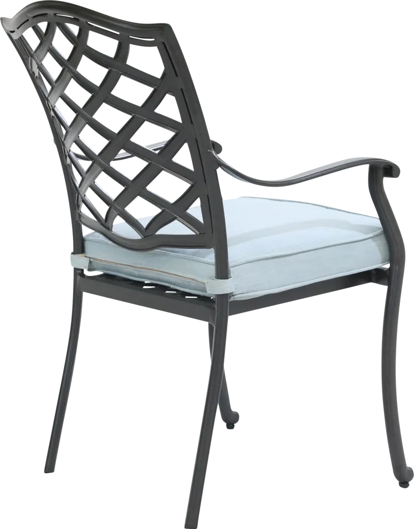 Telese Espresso 5 Pc Outdoor Round Dining Set - Thumbnail - Image 5