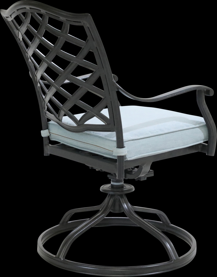 Telese Espresso 5 Pc Outdoor Round Dining Set - Thumbnail - Image 5