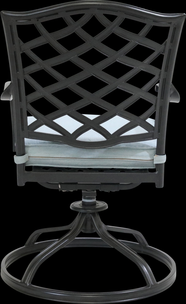 Telese Espresso 5 Pc Outdoor Round Dining Set - Thumbnail - Image 6