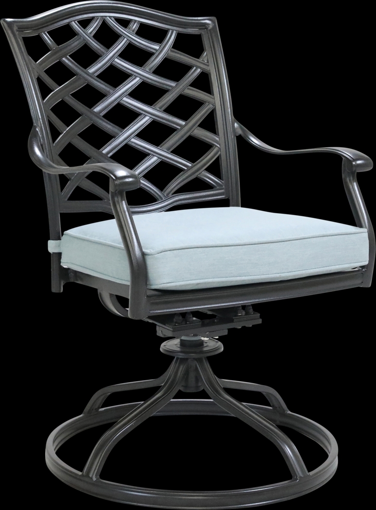 Telese Espresso 5 Pc Outdoor Round Dining Set - Thumbnail - Image 7