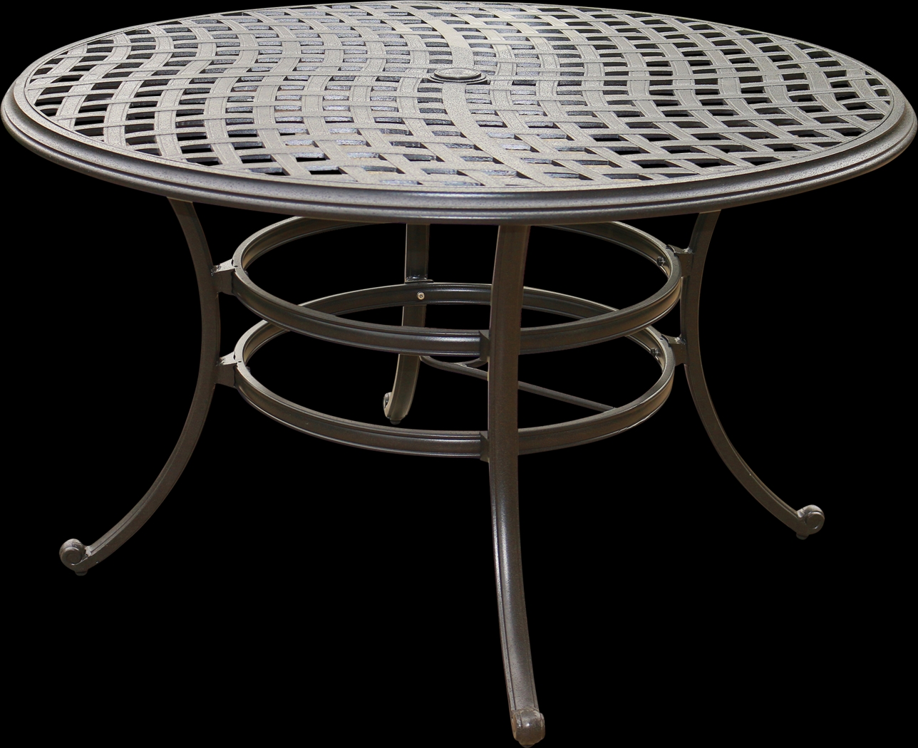 Telese Espresso 5 Pc Outdoor Round Dining Set - Thumbnail - Image 9