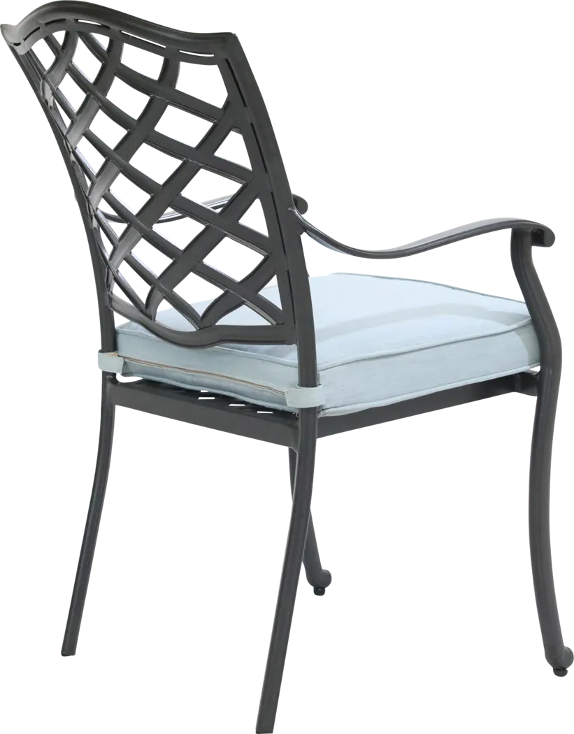 Telese Espresso 7 Pc Outdoor Rectangle Dining Set - Thumbnail - Image 3