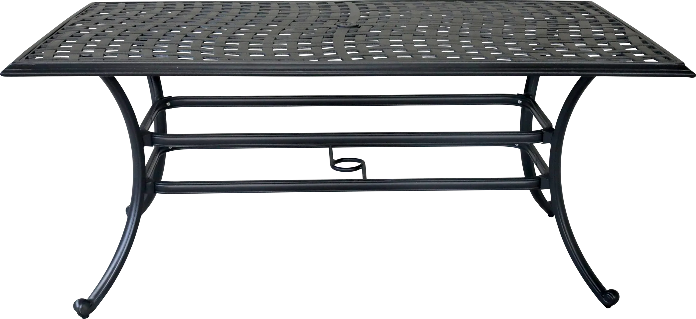 Telese Espresso 7 Pc Outdoor Rectangle Dining Set - Thumbnail - Image 5