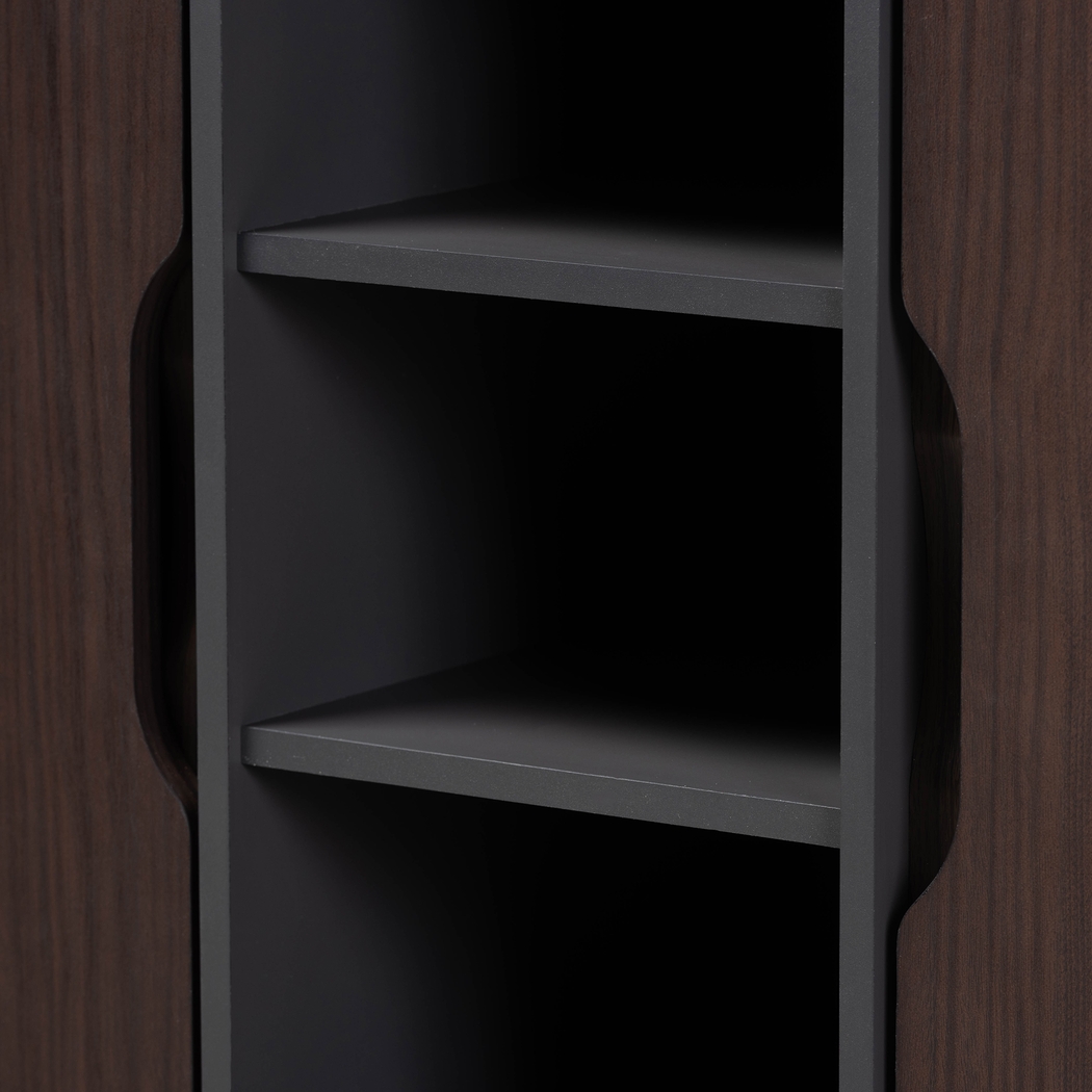 Telford Dark Brown Accent Cabinet - Thumbnail - Image 5