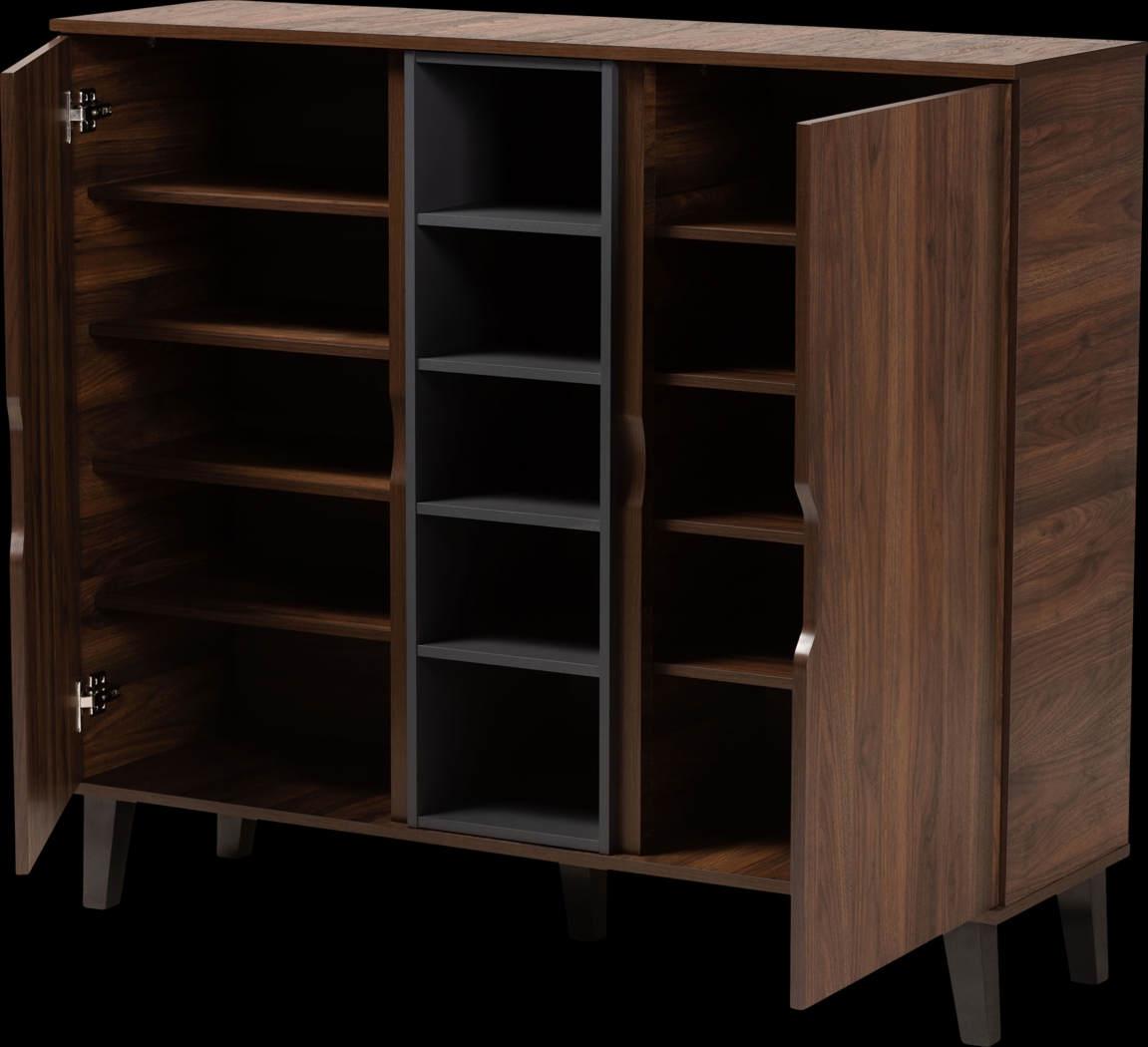 Telford Walnut Accent Cabinet - Thumbnail - Image 2