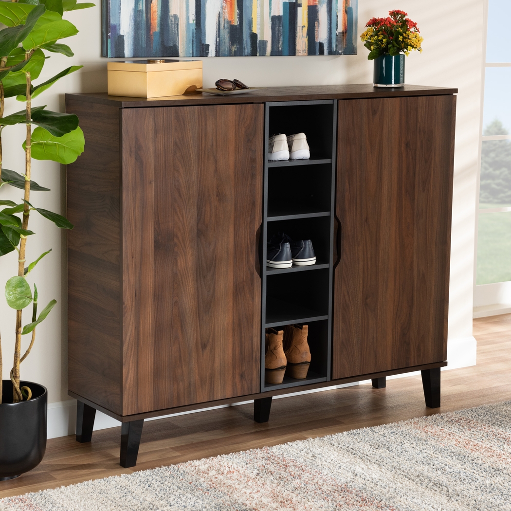 Telford Walnut Accent Cabinet - Thumbnail - Image 7