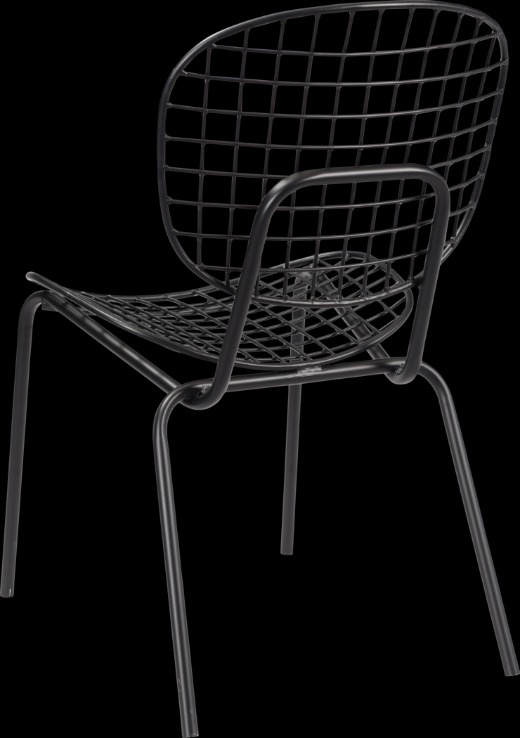 Telida Black Accent Chair - Thumbnail - Image 2