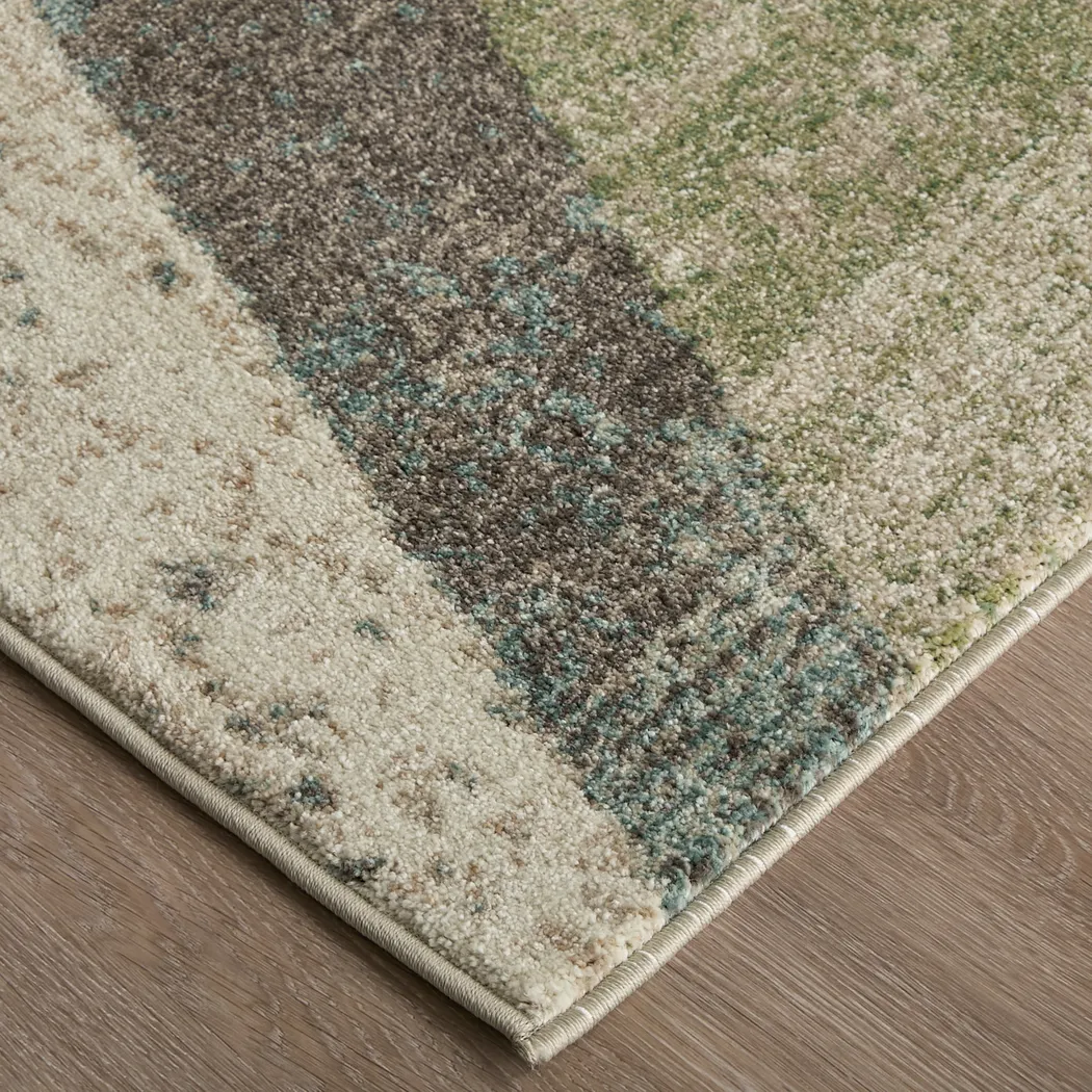 Teliyoke Ivory/Multi 2'6 x 7'3 Runner Rug - Image 5
