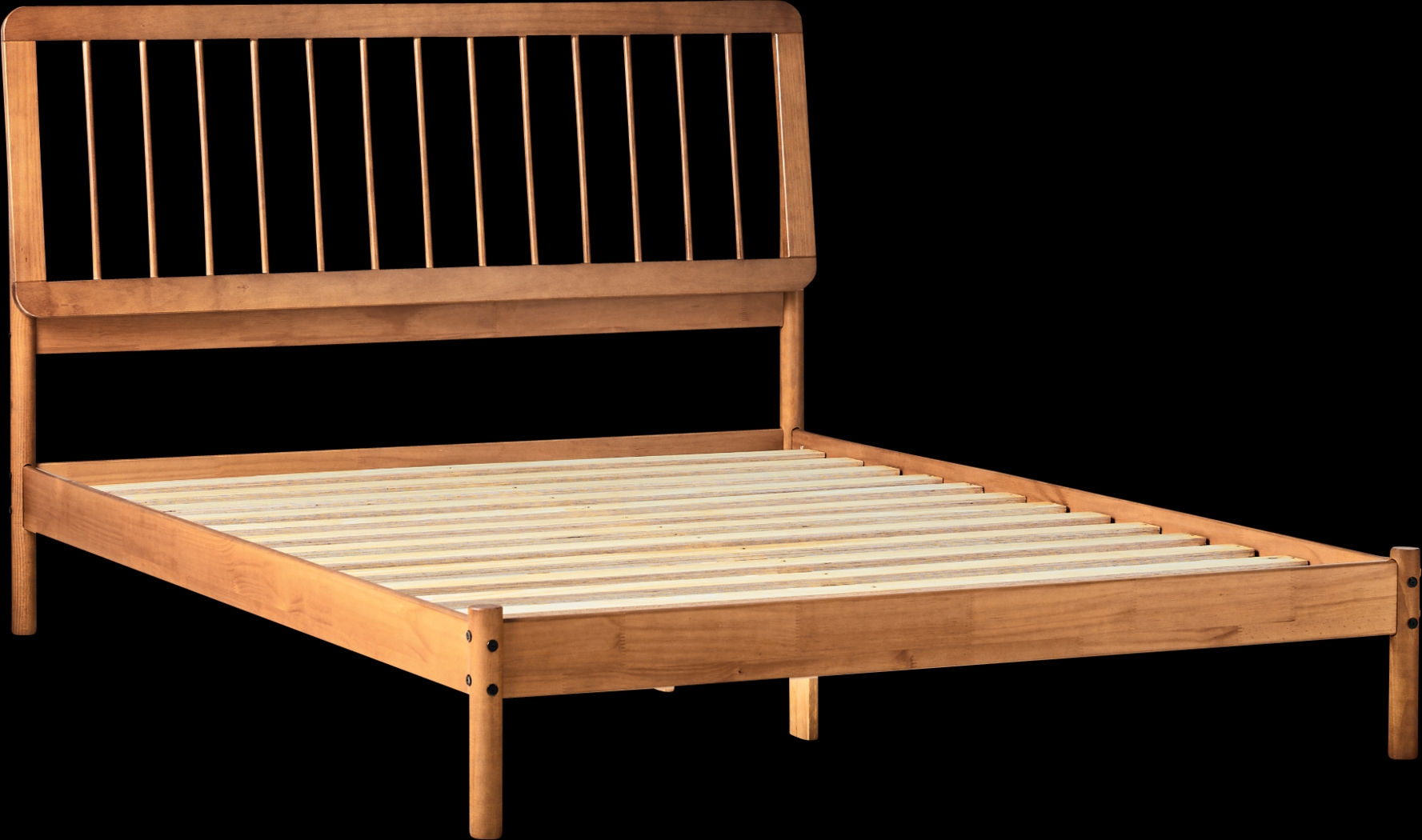 Tellicherry Caramel Queen Bed - Thumbnail - Image 1