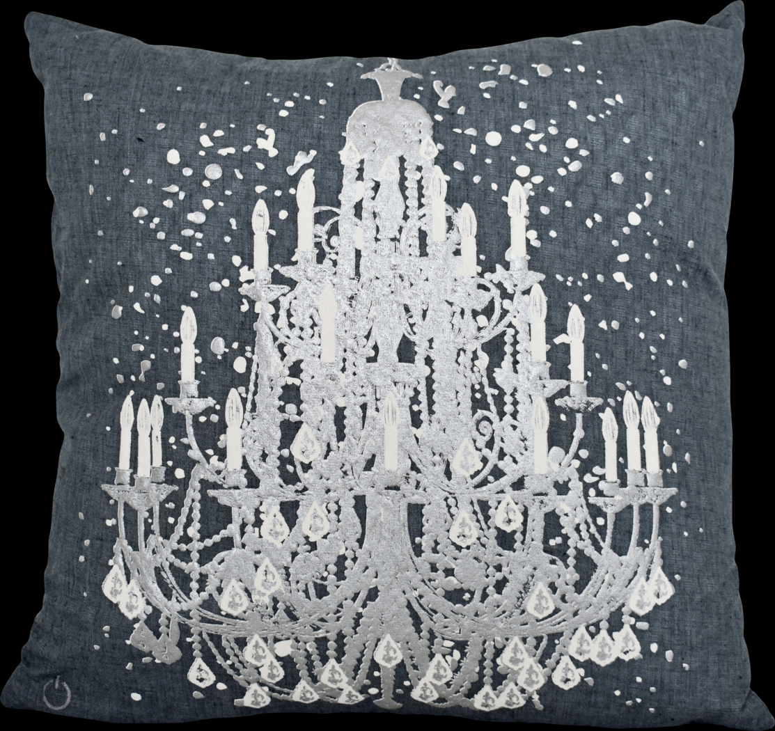 Tellico Gray Throw Pillow - Thumbnail - Image 1