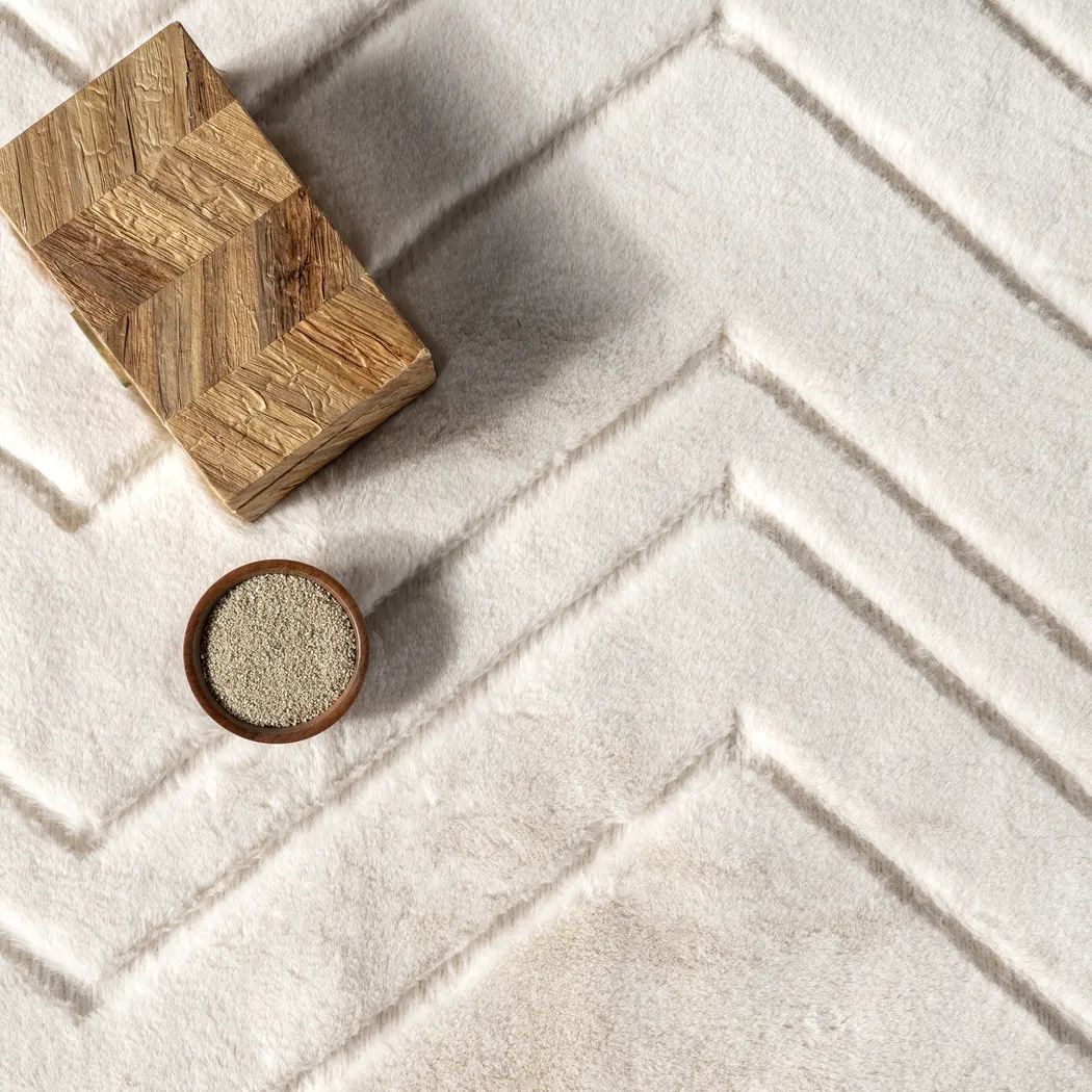 Tello Off White 3'9 x 6' Rug - Thumbnail - Image 6