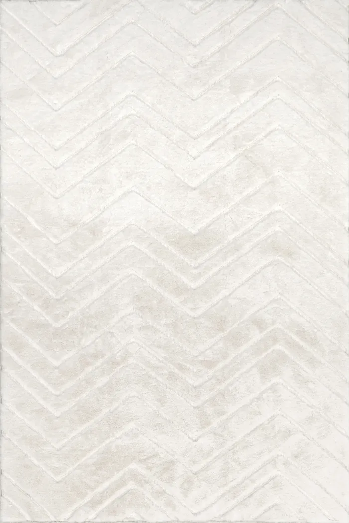 Tello Off White 3'9 x 6' Rug - Thumbnail - Image 1