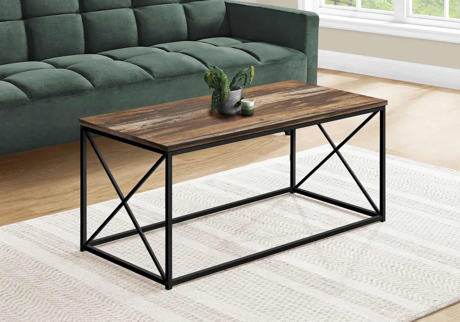 Tellstone Brown Cocktail Table - Thumbnail - Image 3