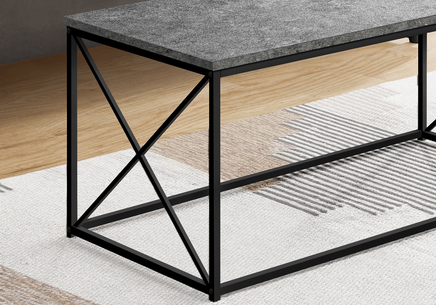 Tellstone Gray Cocktail Table - Thumbnail - Image 2