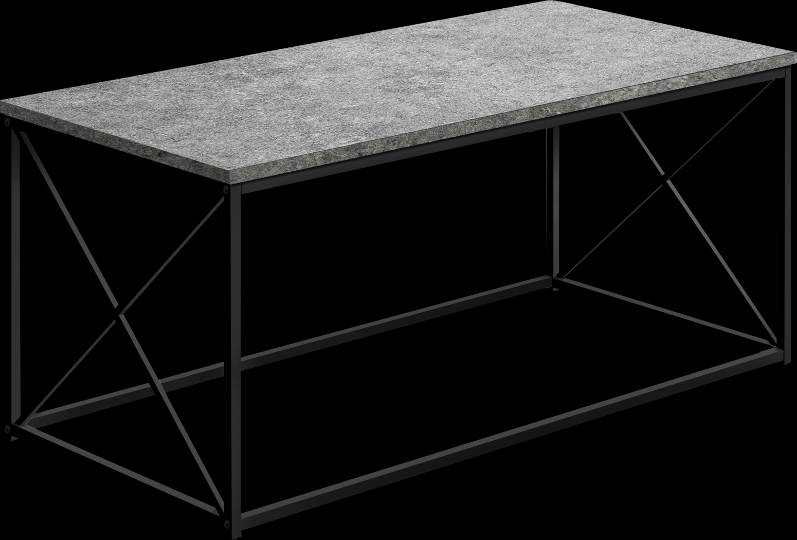 Tellstone Gray Cocktail Table - Thumbnail - Image 1