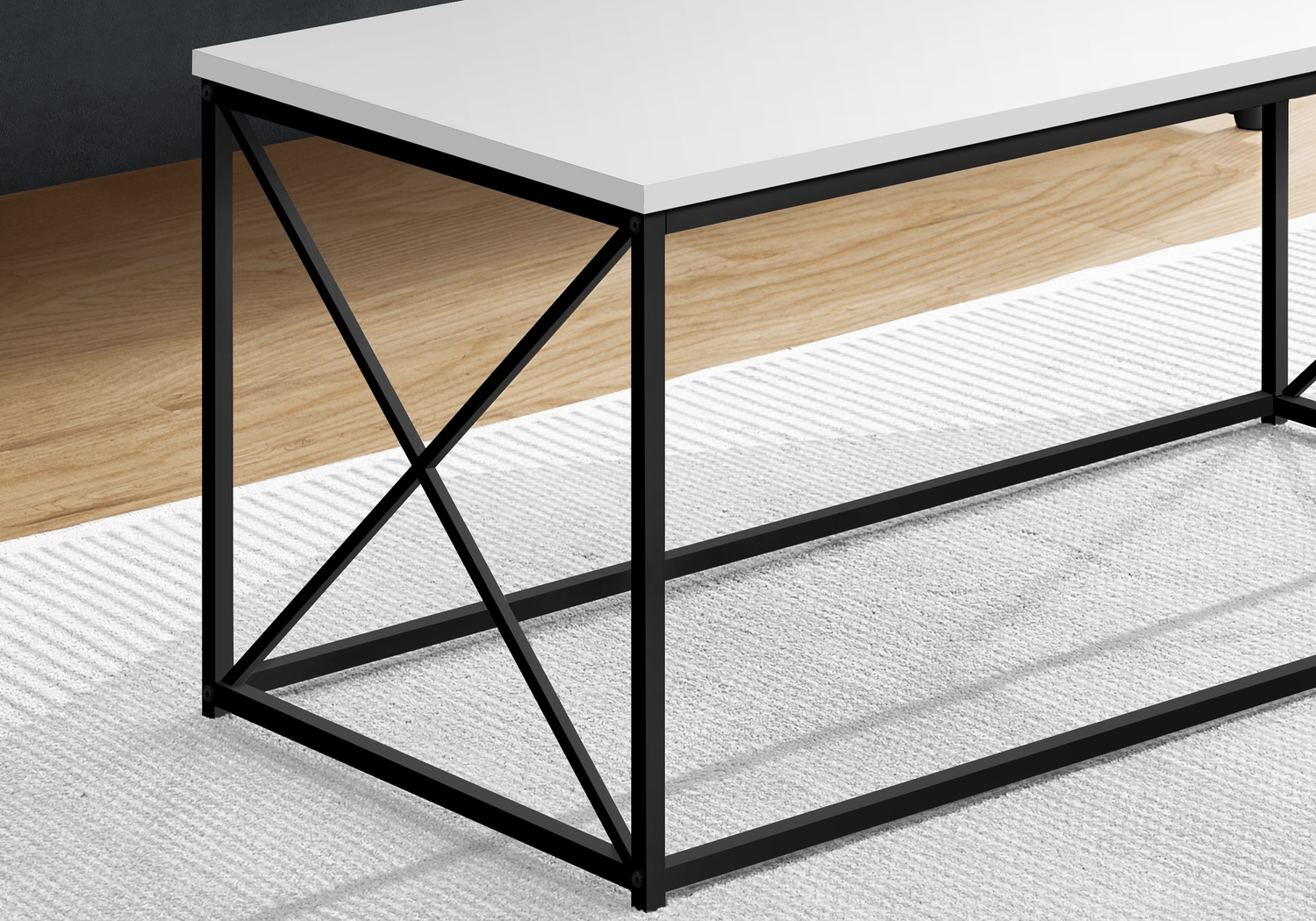 Tellstone White Cocktail Table - Thumbnail - Image 2