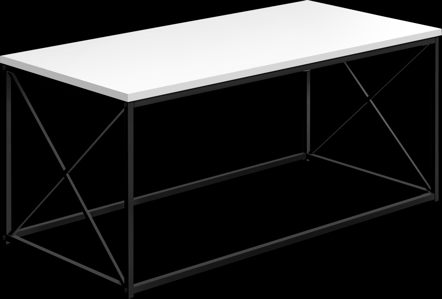 Tellstone White Cocktail Table - Thumbnail - Image 1