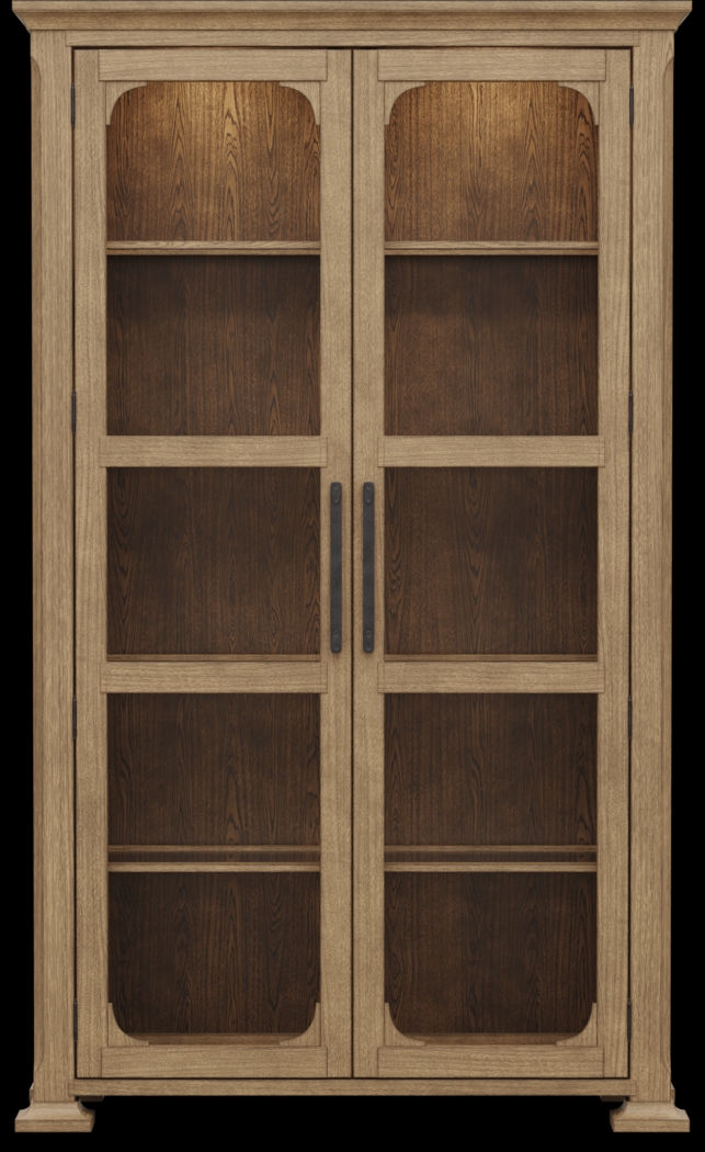 Telluride Brown Display Cabinet - Thumbnail - Image 1