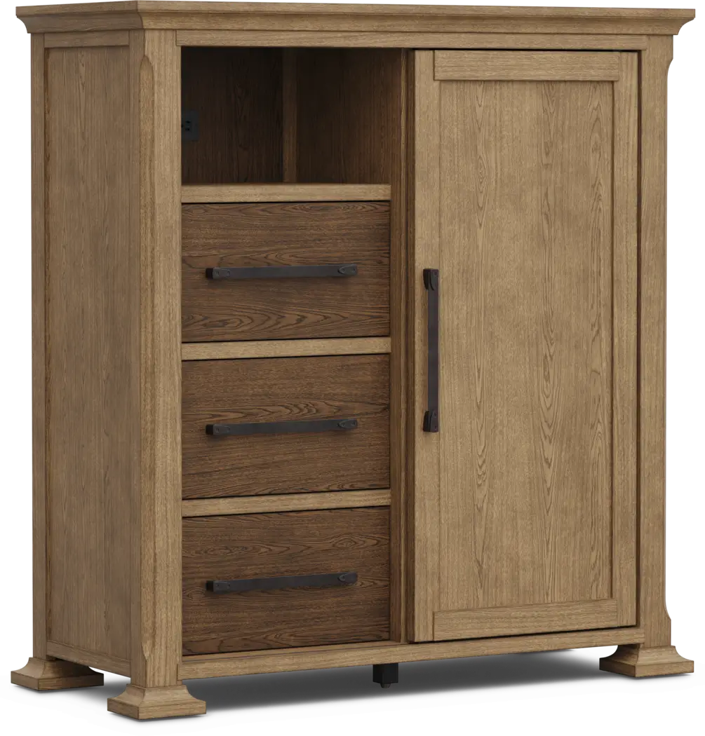 Telluride Brown Door Chest - Thumbnail - Image 3